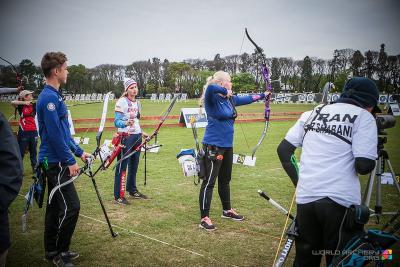 Лучница Екатерина Бирюкова в составе сборной России завоевала серебряную медаль первенства мира